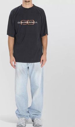 Balenciaga basic crew neck short sleeve t-shirt