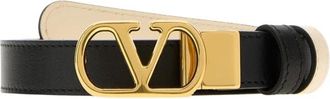 Valentino Dames, Accessoires, Zwart, Maat: 85 CM Leer