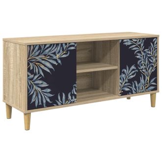 vidaXL Mueble De Tv Dokkum 102 X 33 X 50 Cm Sonoma Vidaxl