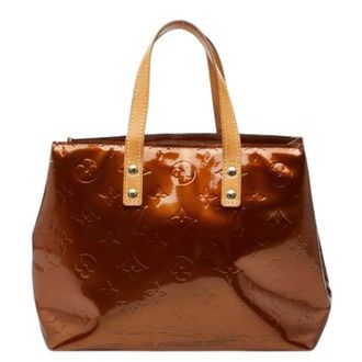 Louis Vuitton Pre-owned Monogram Vernis Reade PM Handbag - Dames - Vintage Shopper - Bruin - ONE Size - Vintage
