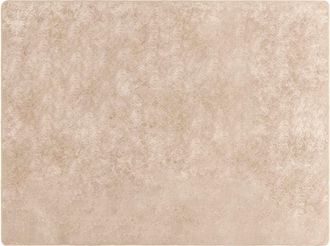 vidaXL Pasillo De Alfombra Marsa Beige 300 X 400 Cm Poli&eacute;ster Y Pvc Vidaxl
