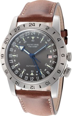 Glycine Mens Airman Vintage Purist 40mm Automatic Watch