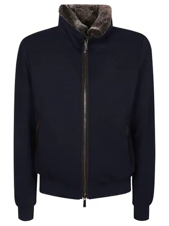 Moorer Bellati-Mrw Wool-Blend Bomber Jacket