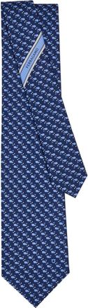 Ferragamo Cravatta a fantasia - Blu