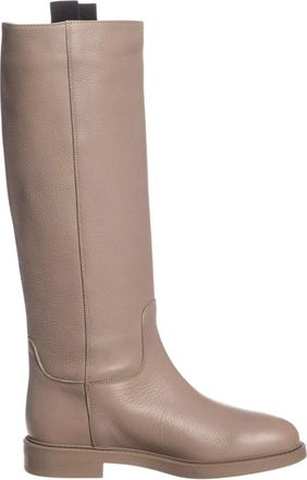 Doucal's Stivale - Dames - Hoge Laarzen - Beige - 39 EU - Schoenen