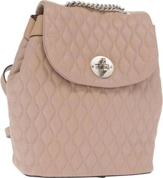 Bally Pre-owned Backpacks, female, Pink, Size: ONE SIZE Pre-owned Leather Backpack