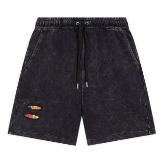 Li-Ning x MARVEL Graphic Shorts Washed Black AKSSB11-1