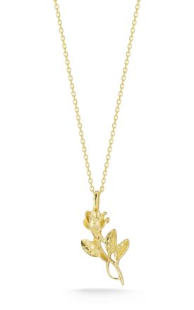 Glaze Jewelry Sterling Silver Rose Necklace