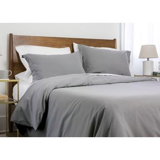 Southshore Fine Linens Luxury Essentials Duvet Cover Set in Steel Grey at Nordstrom Rack, Size Twin/twin Xl