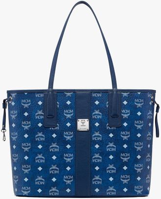 MCM Liz Shopper In Visetos