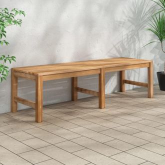 vidaXL Furniture Limited - Banco De Jard&iacute;n De Madera Maciza De Teca 150