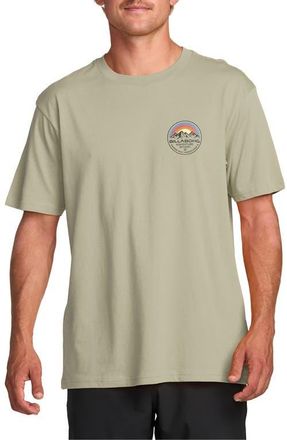 Billabong Rockies A/Div Short Sleeve Graphic T-Shirt in Sage Heather at Nordstrom, Size Large