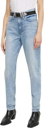 Levi's 80s Mom Jean - Dames - Slim Fit Jeans - Blauw - W24 L30 - Denim - Jeans