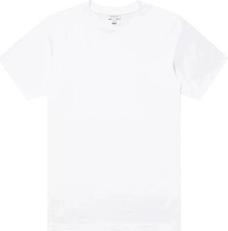 Sunspel Riviera T-Shirt - Heren - T-shirts - Wit - L - Katoen - Tops