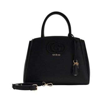 Guess Handbags, female, Black, Size: ONE SIZE Handbag with Shoulder Strap and Inside Pocket