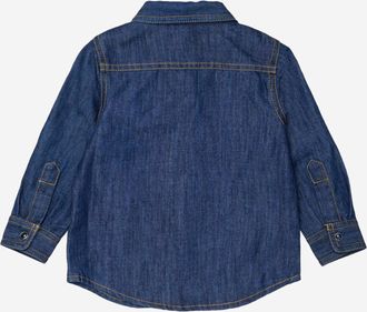 Diesel Boys Shirt Dark Denim Cotton