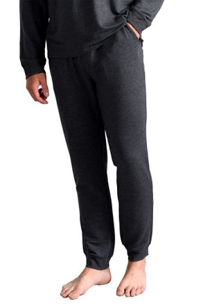 Ted Baker Heren Ted Baker Pyjama Broek | Ademend Casual Lange Pyjama Joggingbroeken met Zakken - Antraciet