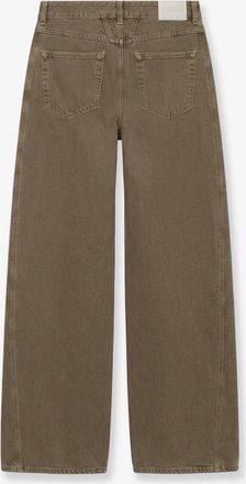 Closed Womens Trousers Tori-X Denim Brown Cotton