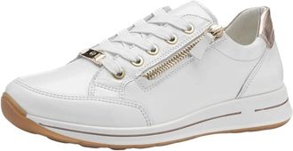Ara Osaka Sneaker - Dames - Schoenen - Wit - Maat: 38 1/2 EU Leer