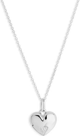 Toolally Art Deco Hearts Pendant in Sterling Silver at Nordstrom