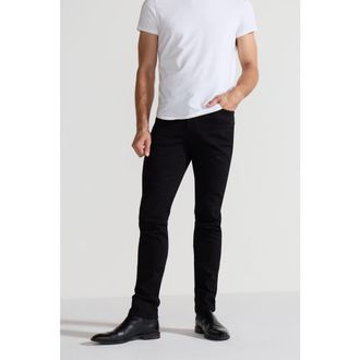 Monfrere Greyson Jeans in Noir at Nordstrom, Size 38 X 33