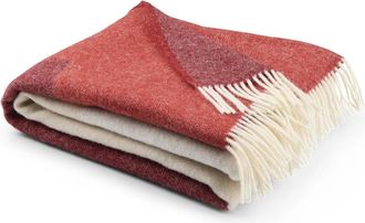 Northern Echo Wolldecke 130 x 170 cm, rot