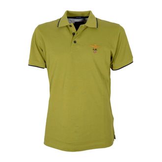 Aeronautica Shirts - Heren - Polos - Groen - S - Katoen - Tops