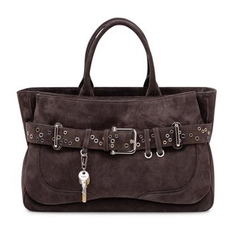 Osoi Tote Brocle - Dames - Handtassen - Bruin - ONE Size - Leer - Tassen
