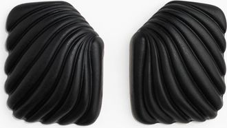 H&M Statement-Ohrringe - Schwarz