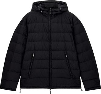 Emporio Armani Chaqueta Reversible de Plum&oacute;n - Jackets - Hombre - Negro - 2XL