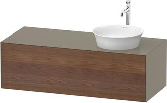 Duravit Tulip Blanco, Mueble De Pared, Ancho 1300 X Fondo 550mm, - Duravit