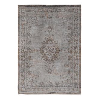 Louis De Poortere Alfombra de poli&eacute;ster gris, 200x280 cm