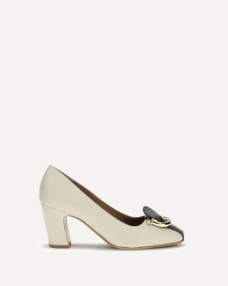 Ferragamo D&eacute;collet&eacute; in pelle Woman 9.5