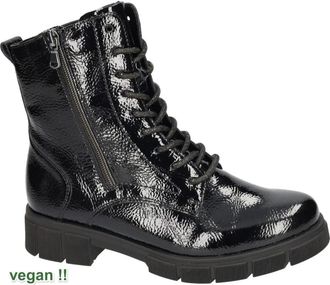 Remonte Schoenen, Dames, Zwart, 39 EU, Leer, D2S72-02 Veterlaarsjes