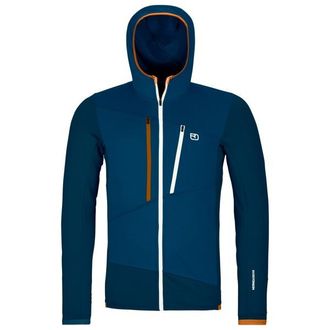 Ortovox Fleece Grid Hoody Fleecejacke f&uuml;r Herren | blau