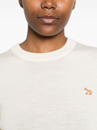 Maison Kitsun&eacute; Baby Fox Sweatshirt - Ecru