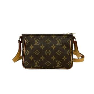 Louis Vuitton Pre-owned Cross Body Bags, female, Brown, Size: ONE SIZE Pre-owned Pochette Shoulder Bag