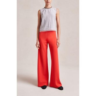 La Ligne Colby Pants in Tomato at Nordstrom, Size X-Large