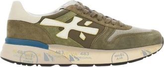 Premiata Mick 8086 - Heren - Sneakers - Groen - 40 EU - Su&egrave;de - Schoenen