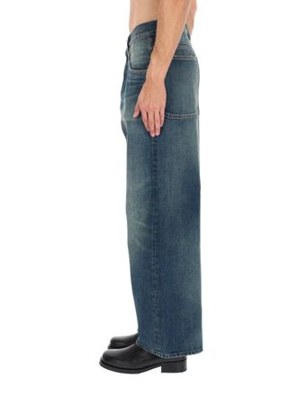 Sunflower Super Wide Cotton Jeans - Blue
