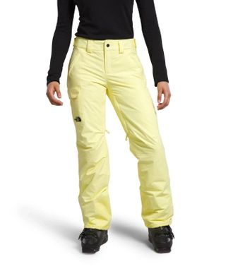 The North Face Mens The North Face Freedom Ski Pants Yellow Insulated Waterproof JZZ270