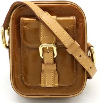 Louis Vuitton Pre-owned Cross Body Bags, female, Yellow, Size: ONE SIZE Pre-owned Fabric louis-vuitton-bags