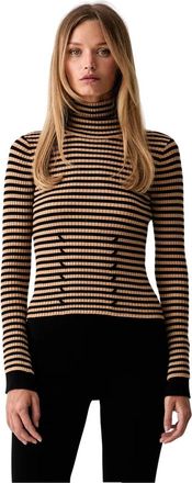Twinset Trui met col - Dames - Coltruien - Veelkleurig - XS - Polyester - Truien & Vesten