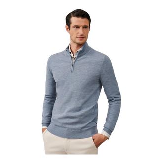 Cavallaro Truien & Vesten, Heren, Blauw, XL, Blauwe Trui