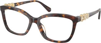 Swarovski Optisch Montuur - Dames - Brillen - Bruin - 55 MM - Accessoires
