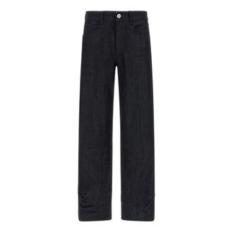 Jil Sander Dames, Jeans, Zwart, Maat: 2XS Denim