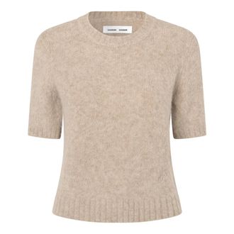 Sams&oslash;e & Sams&oslash;e Tops - Dames - Ronde hals truien - Roze - XS - Truien & Vesten