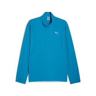 Puma Trainingsjacke PUMA RUN VELOCITY WOVEN JACKET, Herren, Gr. XXL, blau (speed blau), Obermaterial: 88% Polyester, 12% Elasthan, unifarben, regular fit n