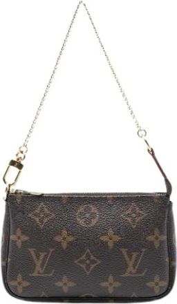 Louis Vuitton Pre-owned Mini Bags, female, Brown, Size: ONE SIZE Pre-owned Vintage Mini Bag