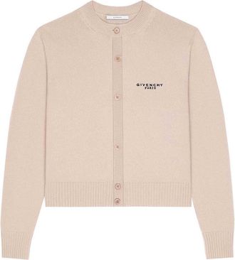 Givenchy Short Crew Neck Cardigan